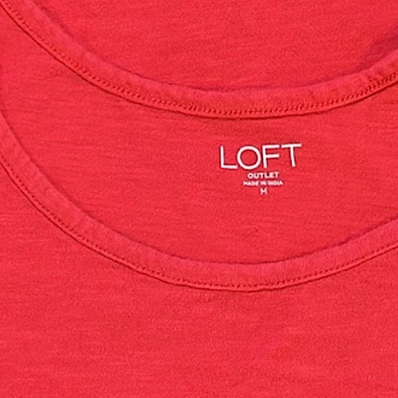 M LOFT Outlet tank top, red - Picture 2 of 7